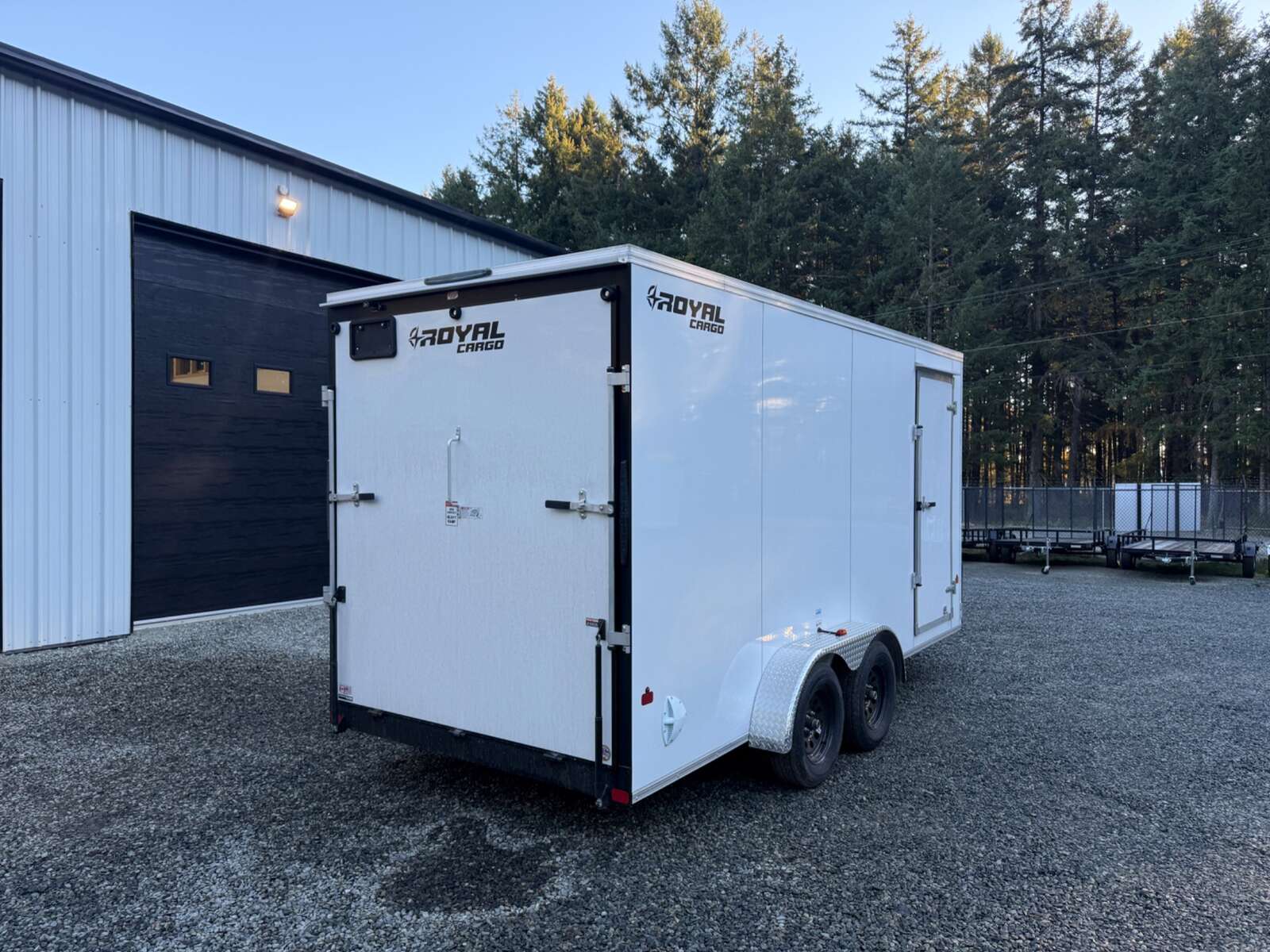 2027 Royal Cargo 7x16+V 7700lb GVW Ramp