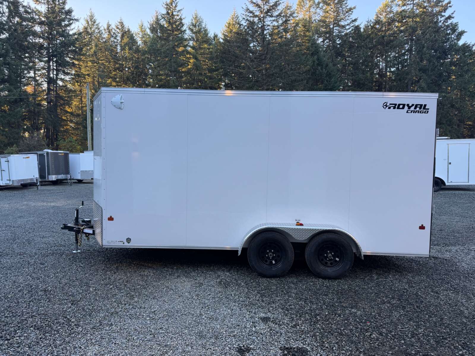 2027 Royal Cargo 7x16+V 7700lb GVW Ramp