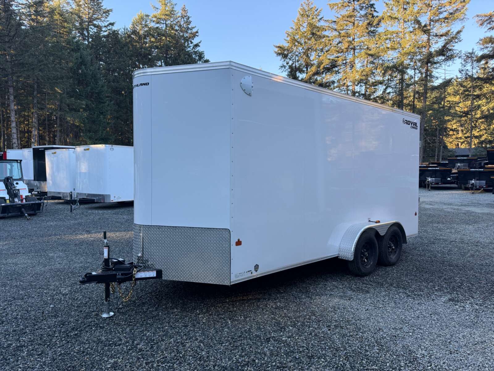 2027 Royal Cargo 7x16+V 7700lb GVW Ramp