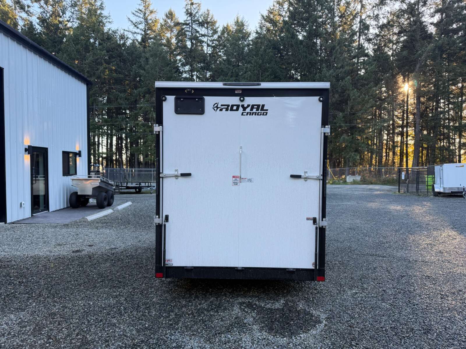 2027 Royal Cargo 7x16+V 7700lb GVW Ramp