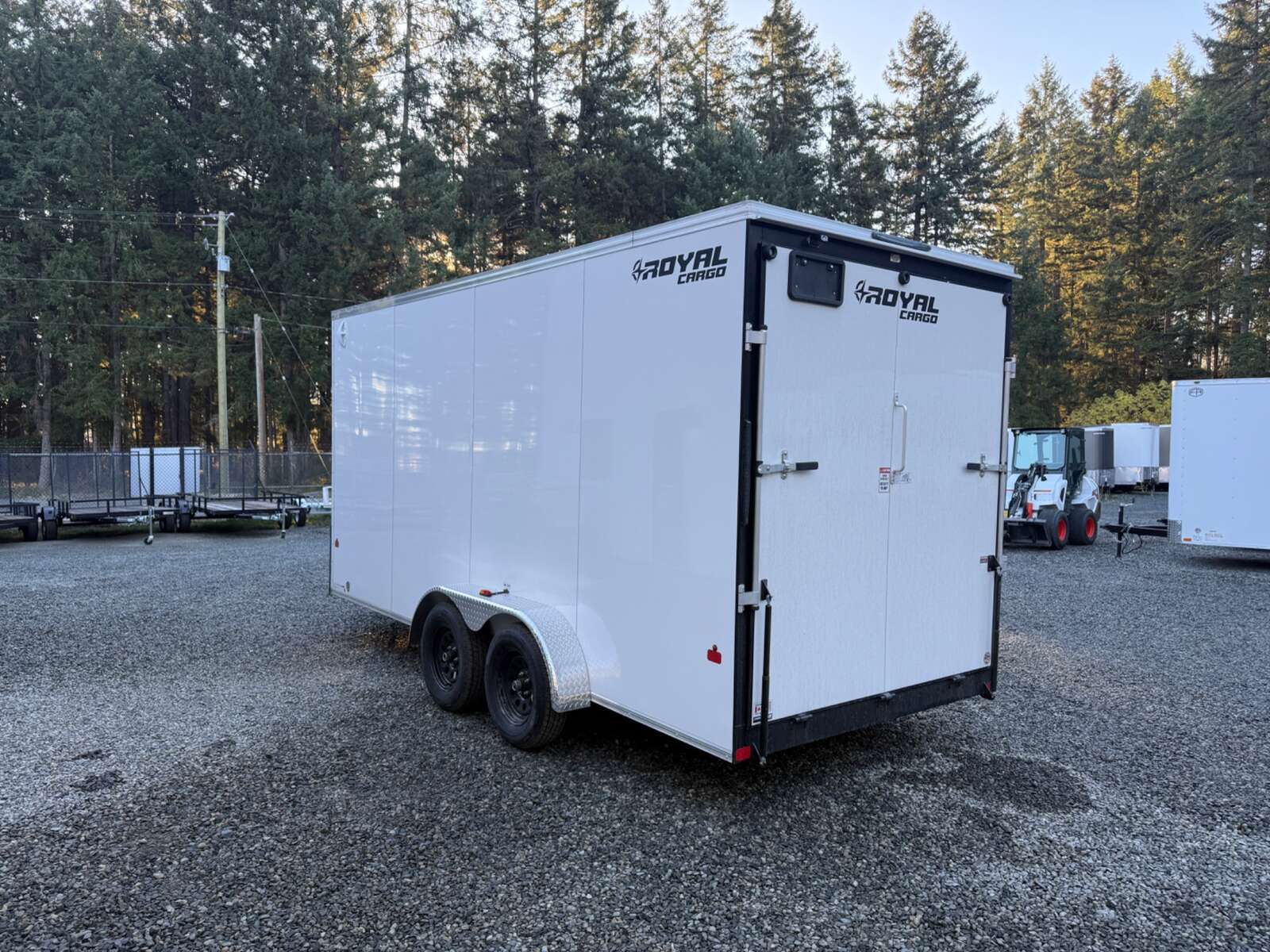 2027 Royal Cargo 7x16+V 7700lb GVW Ramp