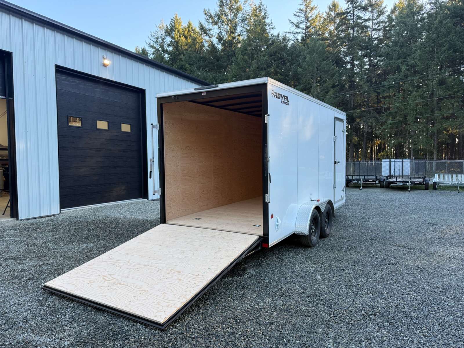 2027 Royal Cargo 7x16+V 7700lb GVW Ramp