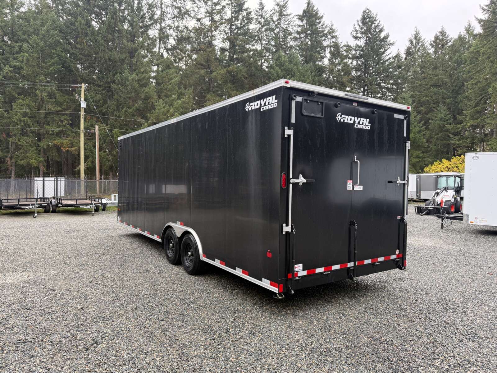 2027 Royal Cargo 8.5x24+V 11,400lb GVW 86" Tall Car Hauler