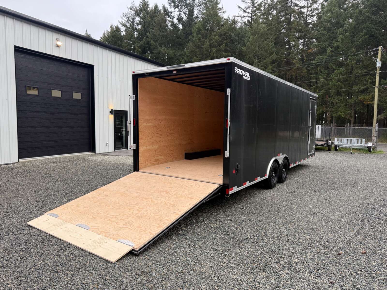 2027 Royal Cargo 8.5x24+V 11,400lb GVW 86" Tall Car Hauler