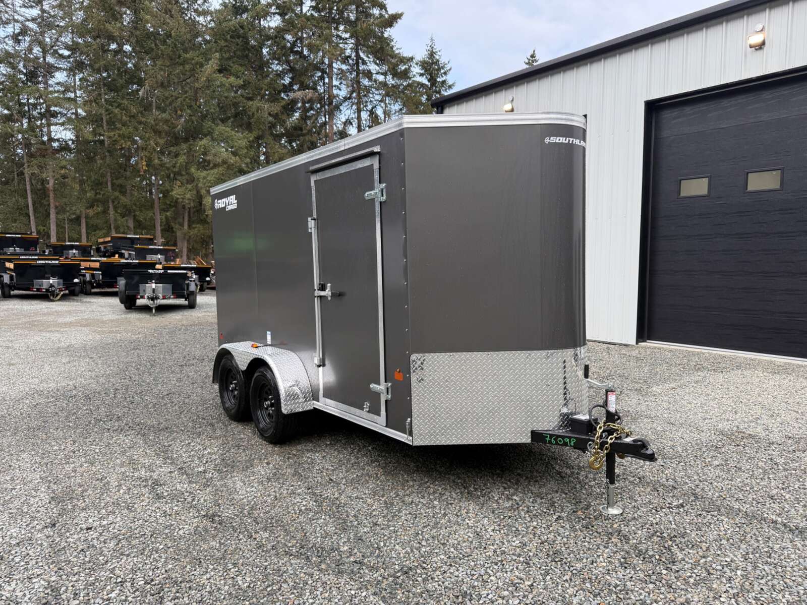 Photo of 2027 Royal Cargo 6x12+V 7,700lb GVW - Ramp Door - 78" Interior