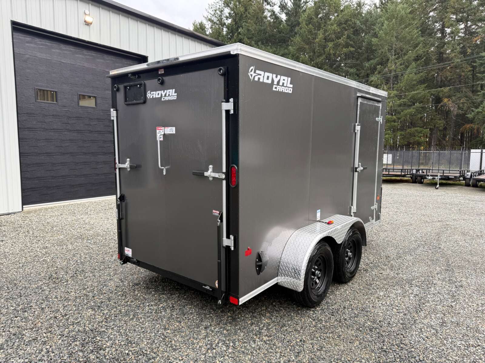 Photo of 2027 Royal Cargo 6x12+V 7,700lb GVW - Ramp Door - 78" Interior