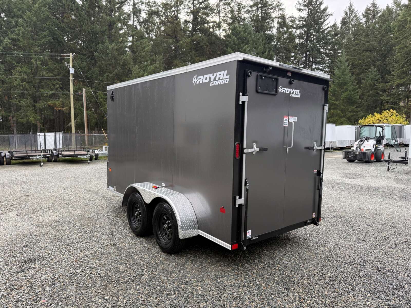 Photo of 2027 Royal Cargo 6x12+V 7,700lb GVW - Ramp Door - 78" Interior