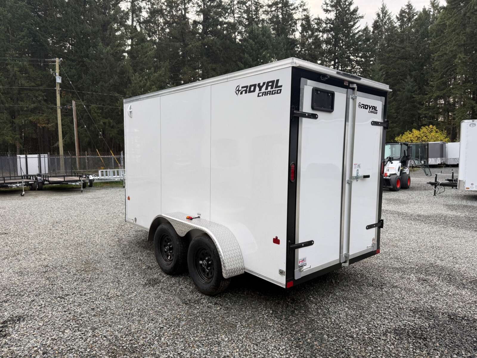 2027 Royal Cargo 6x12+V 7,700lb GVW - Barn Doors - 78" Interior