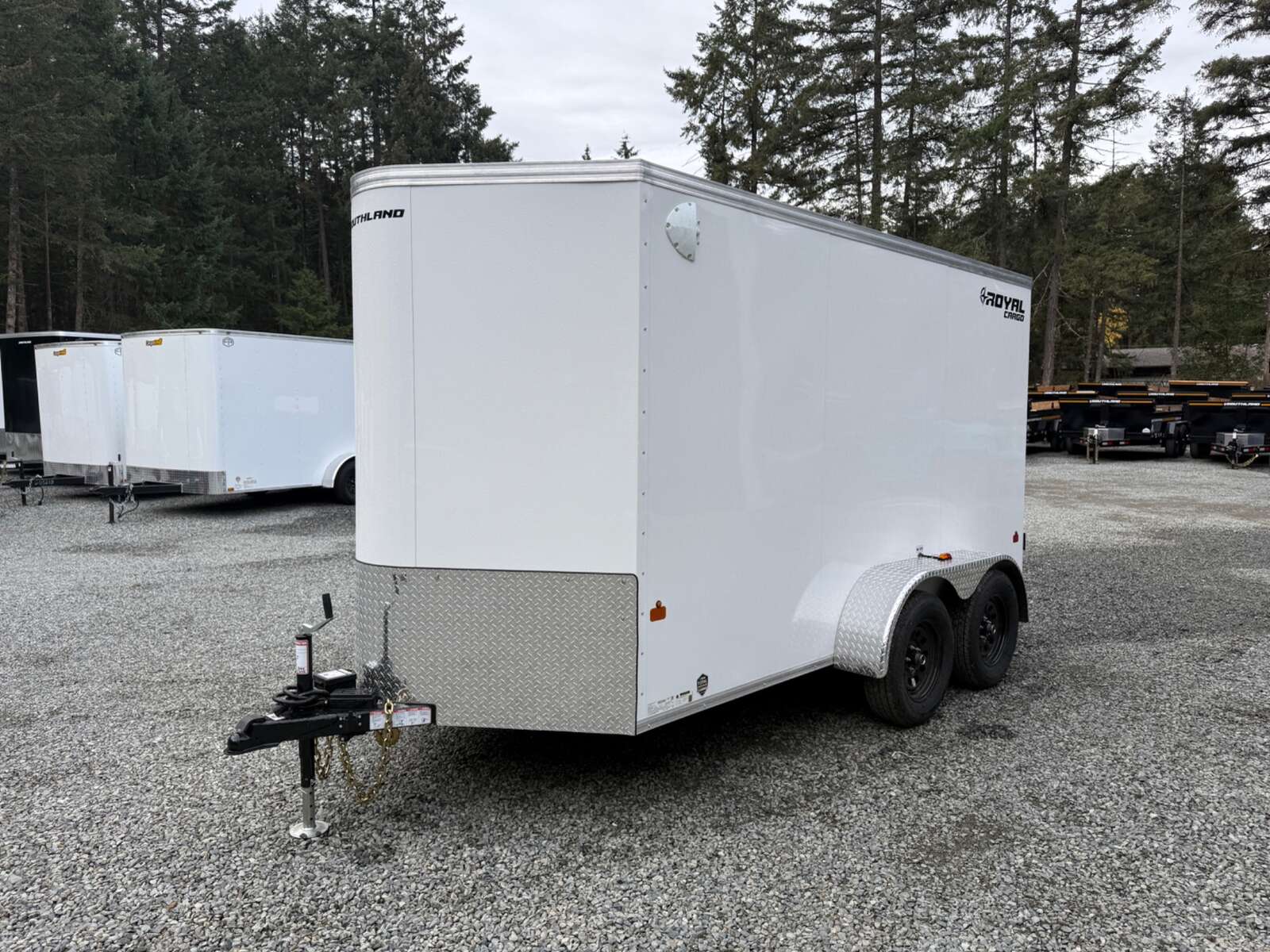 2027 Royal Cargo 6x12+V 7,700lb GVW - Barn Doors - 78" Interior