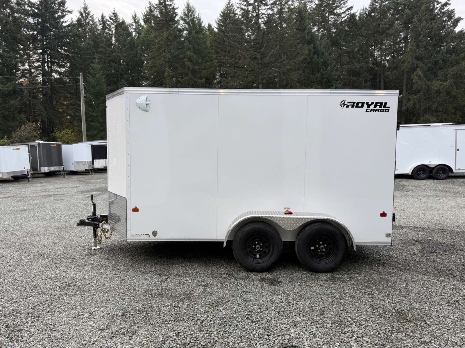 2027 Royal Cargo 6x12+V 7,700lb GVW - Barn Doors - 78" Interior