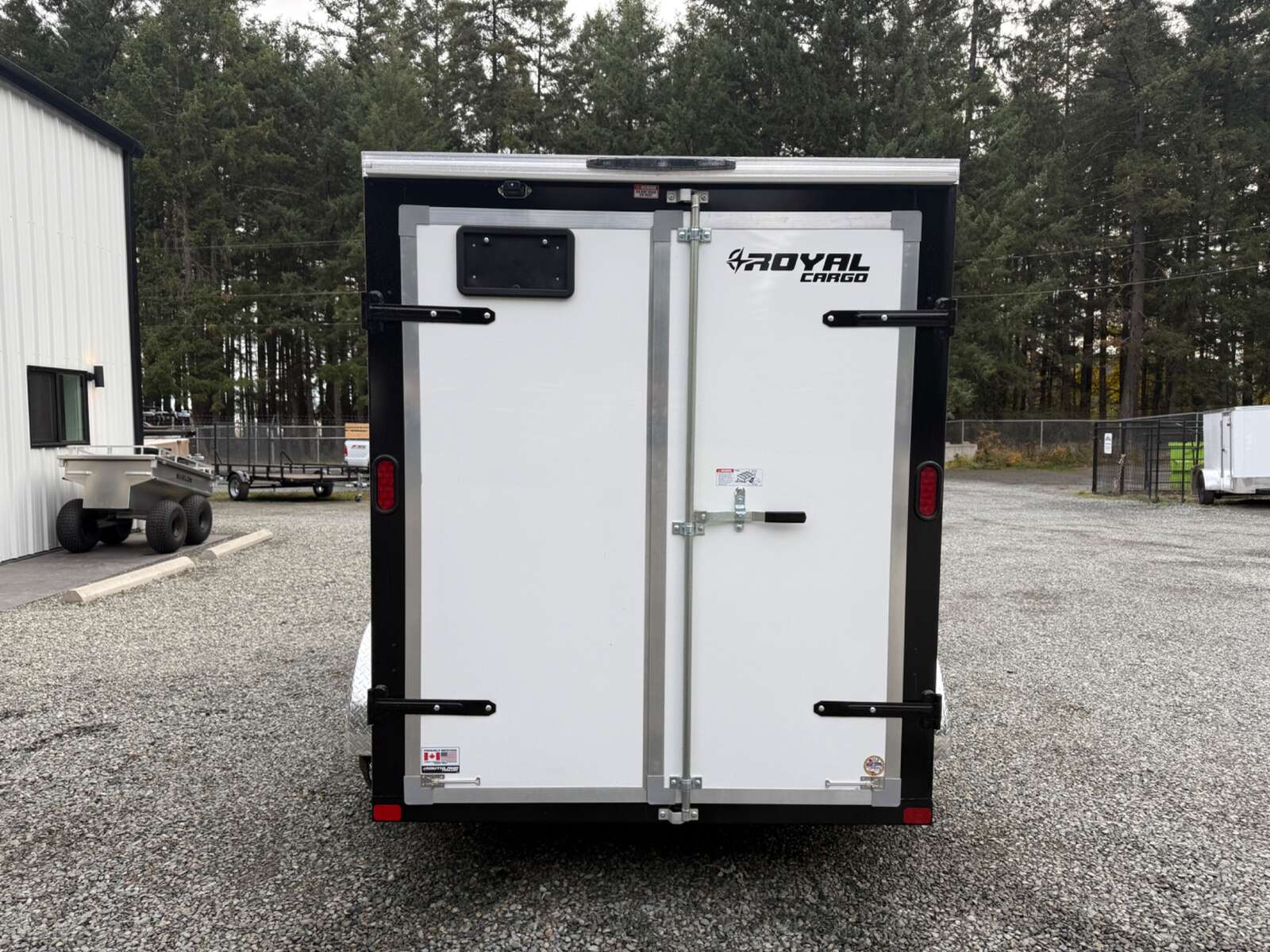 2027 Royal Cargo 6x12+V 7,700lb GVW - Barn Doors - 78" Interior