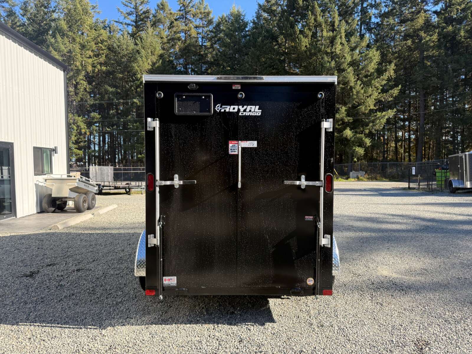 Photo of 2027 Royal 6x12 +V-Nose 7,700lb GVW Cargo Trailer - 78" Interior - Ramp Door 