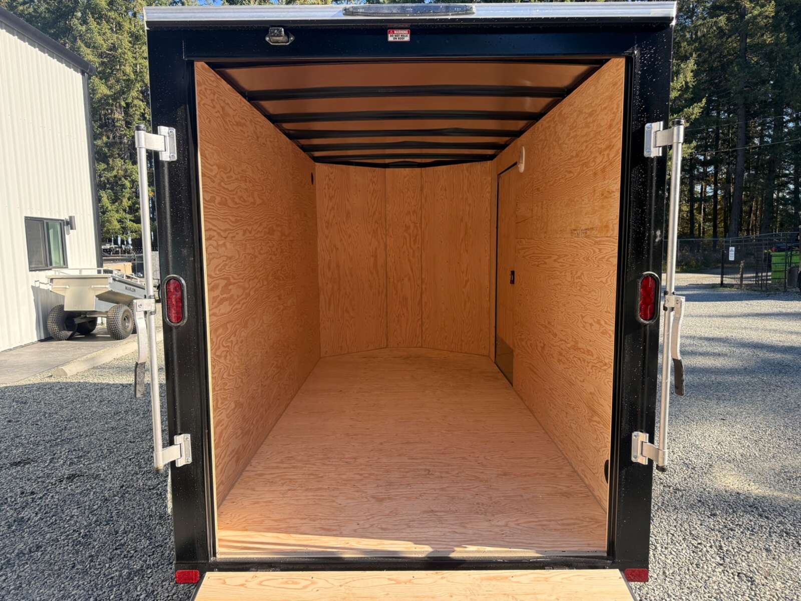 Photo of 2027 Royal 6x12 +V-Nose 7,700lb GVW Cargo Trailer - 78" Interior - Ramp Door 