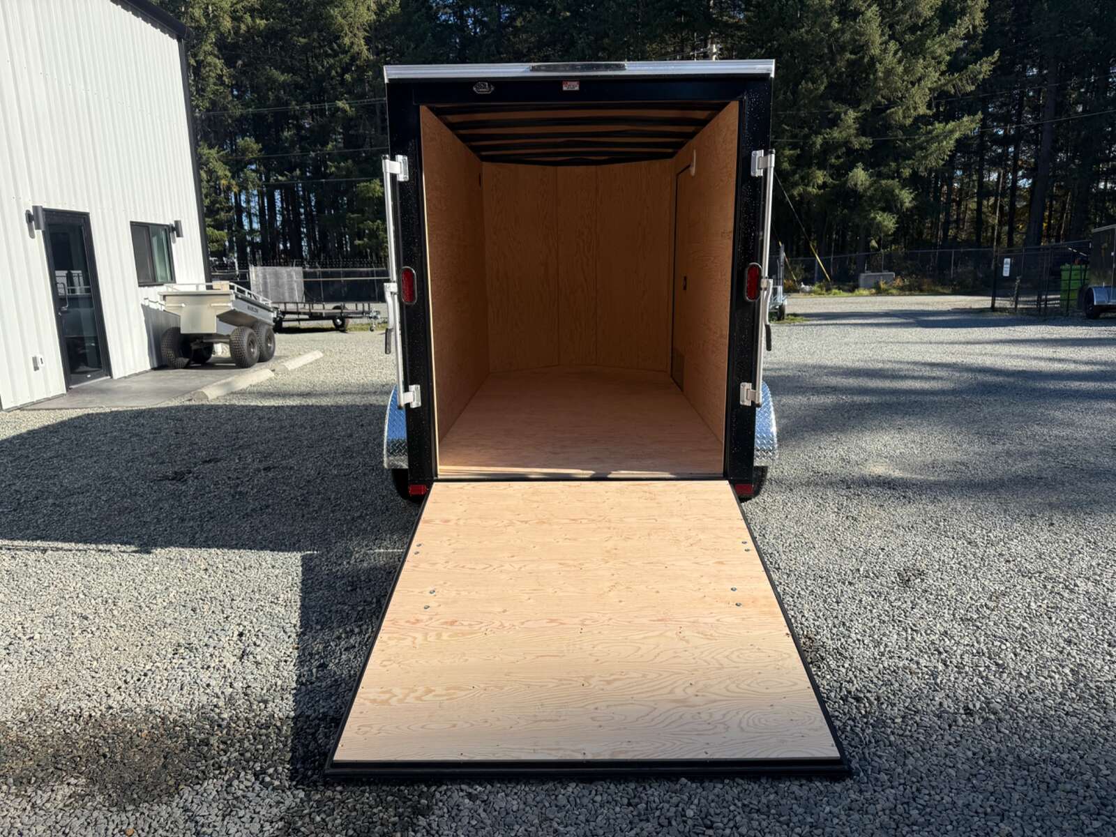 Photo of 2027 Royal 6x12 +V-Nose 7,700lb GVW Cargo Trailer - 78" Interior - Ramp Door 