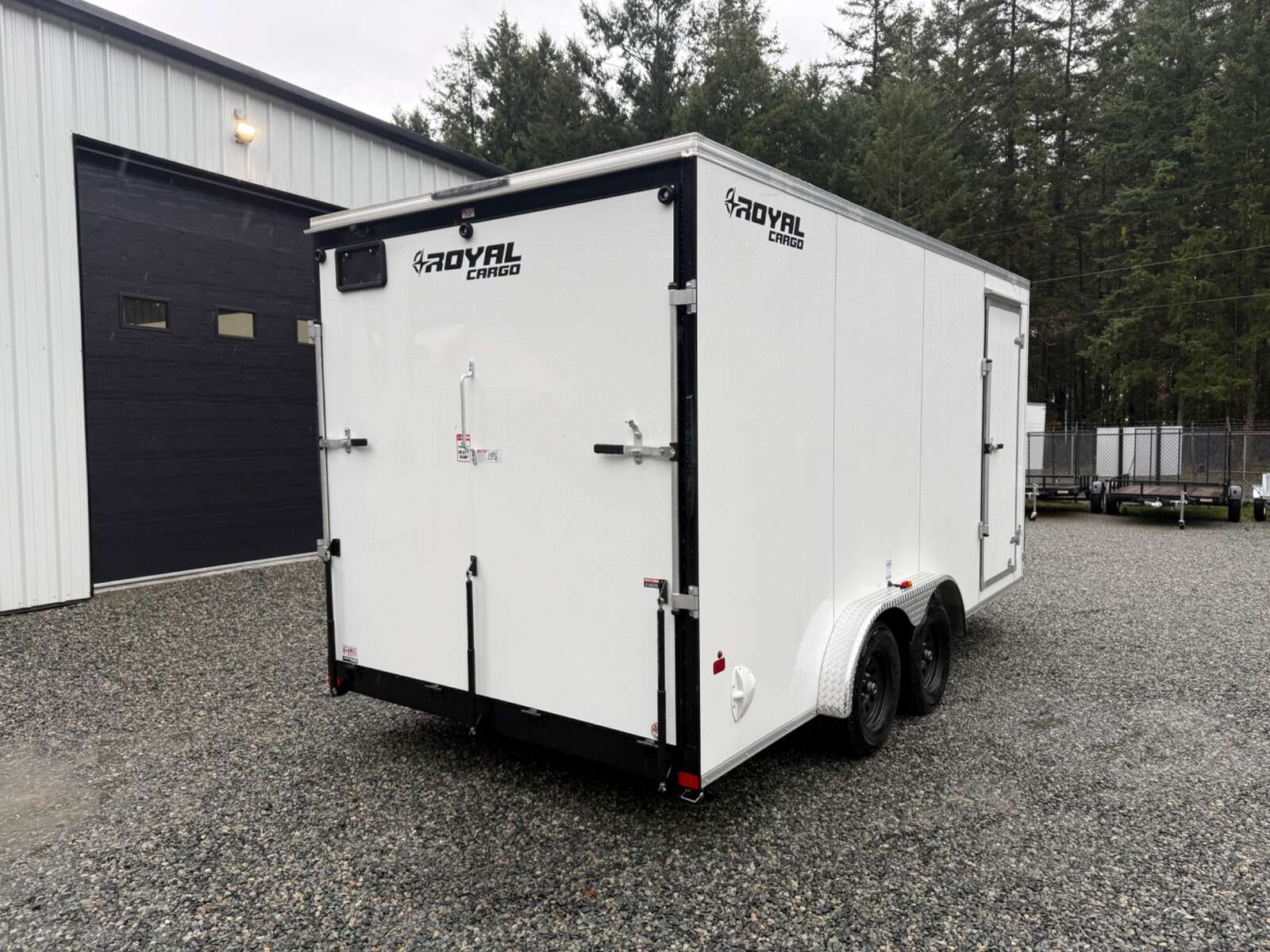 Photo of 2027 Royal Cargo 7.5x16+V 7700lb GVW - 86" Interior - Ramp Door