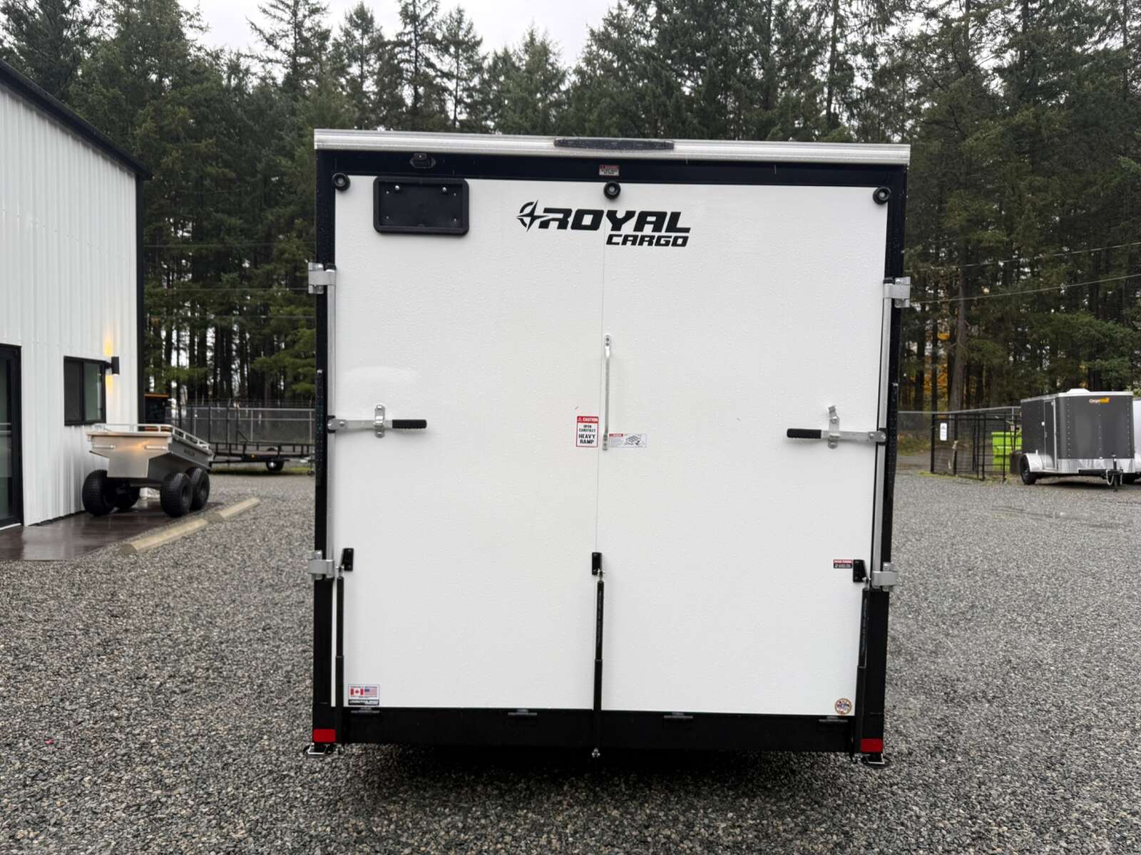 Photo of 2027 Royal Cargo 7.5x16+V 7700lb GVW - 86" Interior - Ramp Door