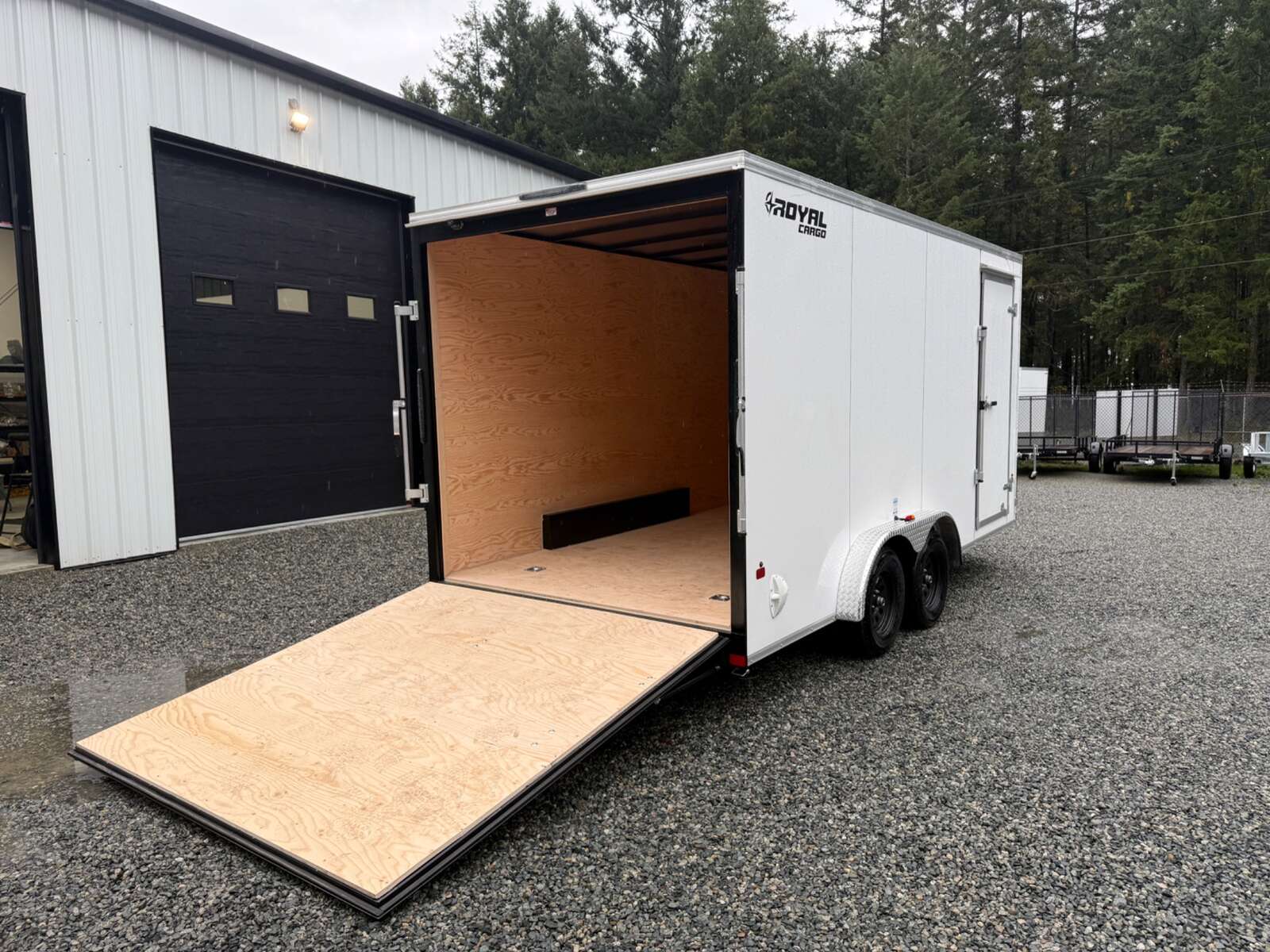 Photo of 2027 Royal Cargo 7.5x16+V 7700lb GVW - 86" Interior - Ramp Door